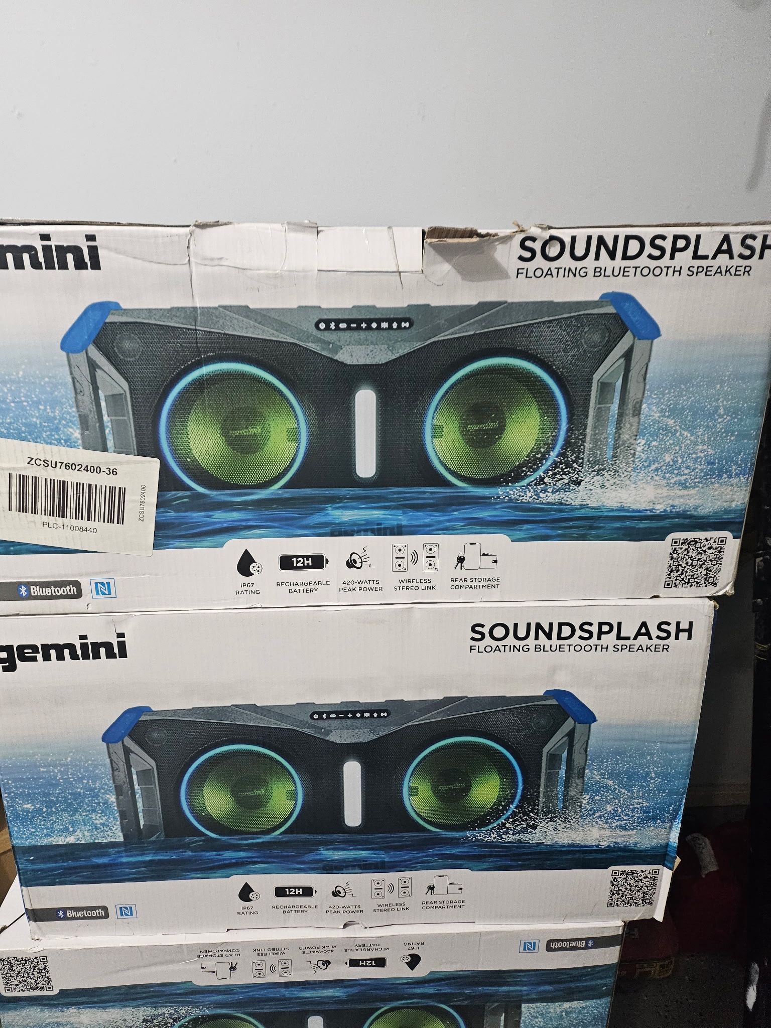 Gemini Soundsplash Speaker