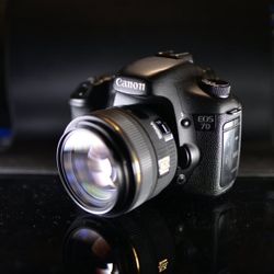 Canon 7D with Lens