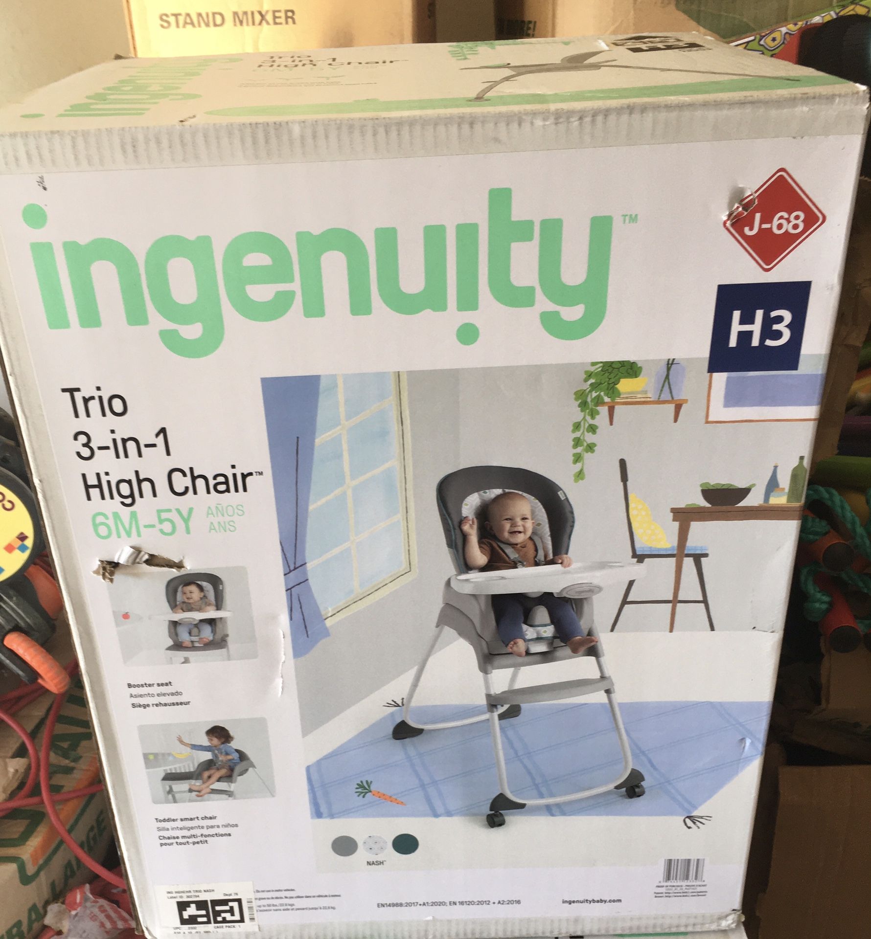 Ingenuity High chair 