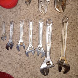 Adjustable Wrenches And Vice Grips