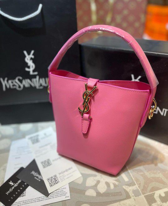 💕 Designer PinK Bag For Women's 💕Bucket Style  💕