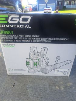 Ego commercial backpack blower