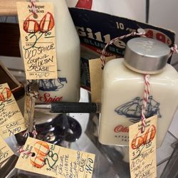Early Vintage Old Spice Bottles
