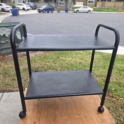 BLACK METAL TECH TROLLEY