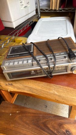 GE tape and radio