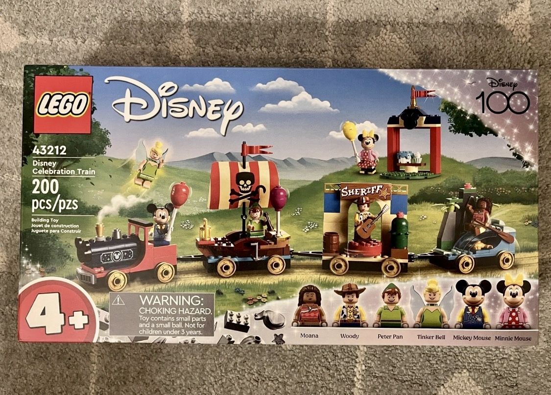 RETIRED LEGO Disney: Disney Celebration Train (43212) Brand New Factory Sealed