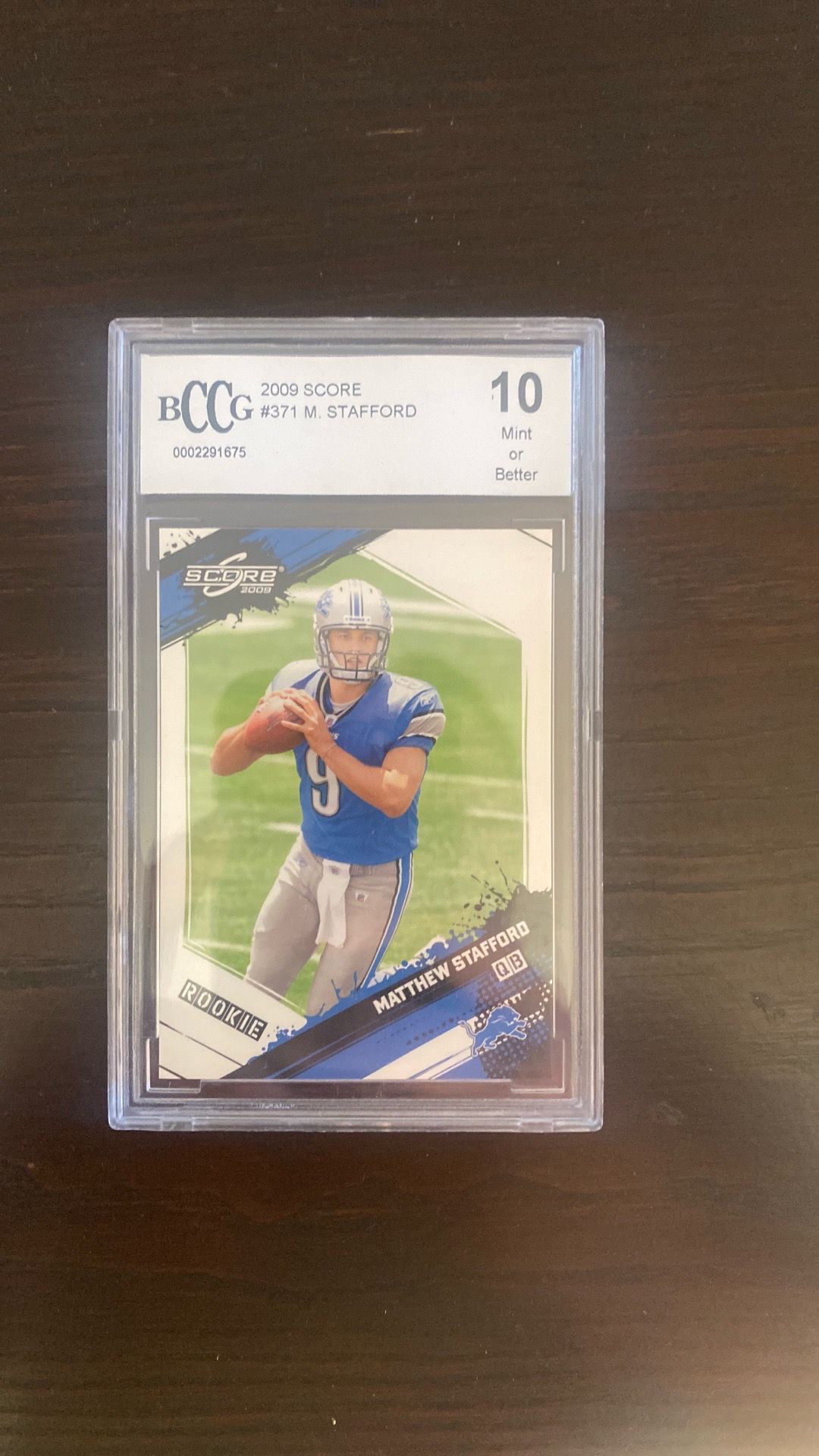 Matthew Stanford Rookie 10