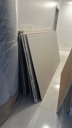 13 sheets of Sheetrock