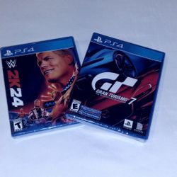 WWE 2K24 / GT7 PS4 Game Bundle 