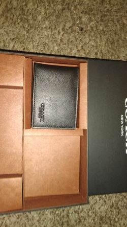 Small coach wallet