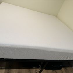 King size mattress and bed frame