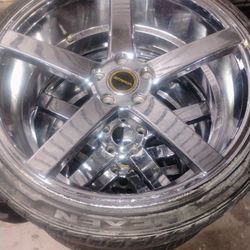 20" Strada Chrome Rims