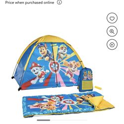 New Paw Patrol Camping Overnight Set