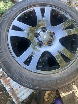 19 “Wheel Set For Land Rover 5 X 120 , Fresh Powder Coat