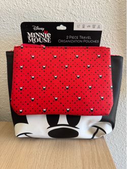 Minnie Mouse Travel Pouches