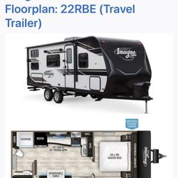 Trailer Grand Design - Imagine XLS Floorplan: 22RBE Like New only used one time! Lots o