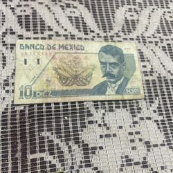 10 Pesos Mexican