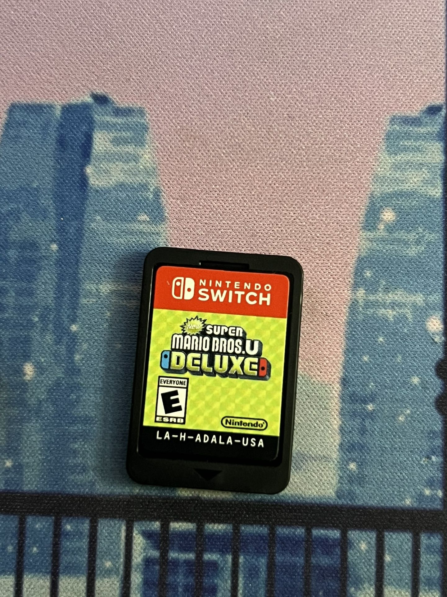 Nintendo Switch Game Super Mario Bros U Deluxe Cartridge
