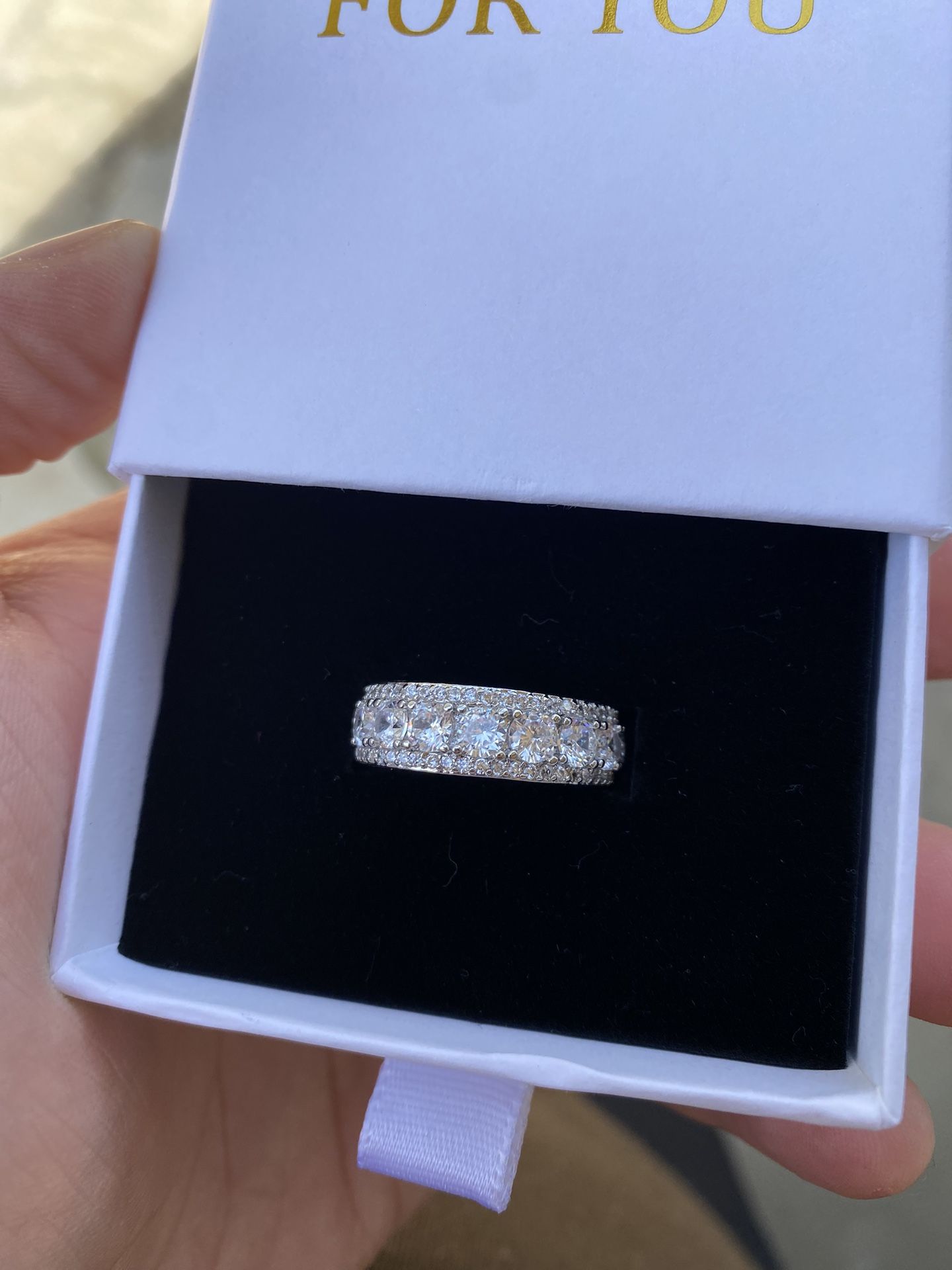 Moissanite Ring