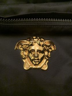 Versace medusa head clearance backpack