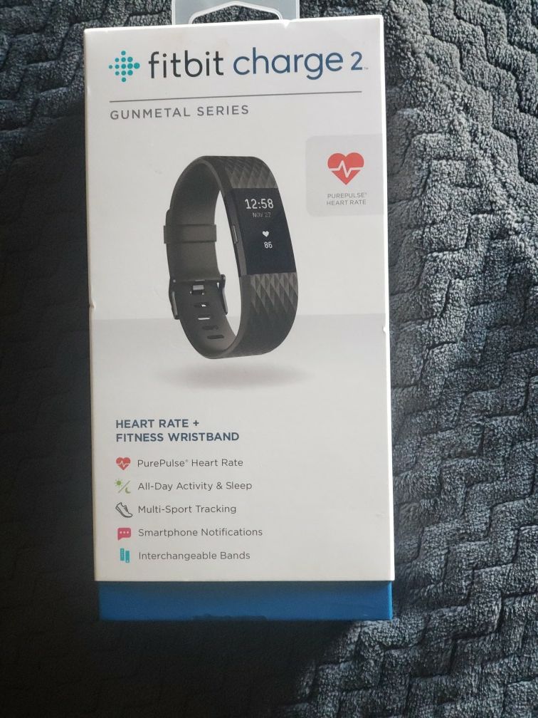 Fitbit Charge 2 (Gunmetal) BRAND NEW - Mesa