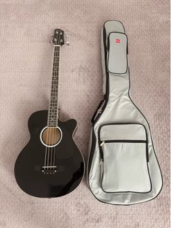 Acoustic bass guitar