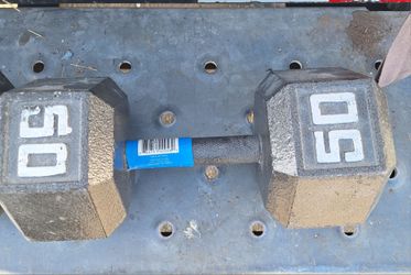 50 lb dumbbells