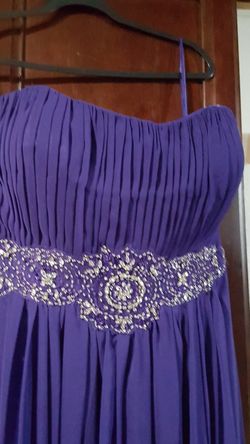 Night dress purple