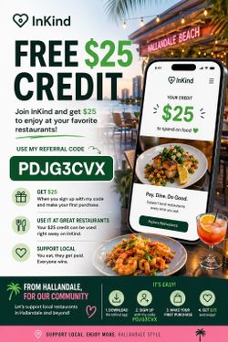 $25 Free InKind Credit Referral Code