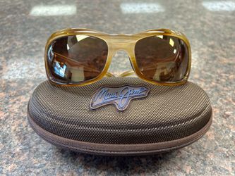 Maui Jim hibiscus sandstone sunglasses