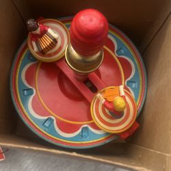Antique, collectible, spin, toy