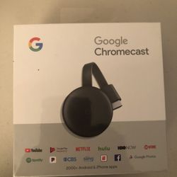 Google Chrome Cast Brand New In Box !