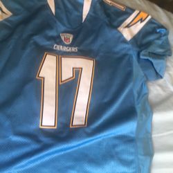 S.d Chargers Powder Blue Philip Rivers Jersey
