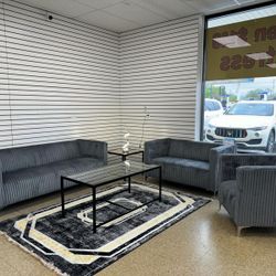 Sofa + Loveseat + Chair $640 Only 