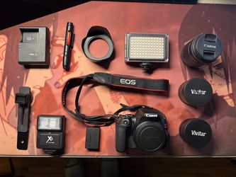 Canon EOS Rebel SL3 Camera Bundle with Lenses and Accessories