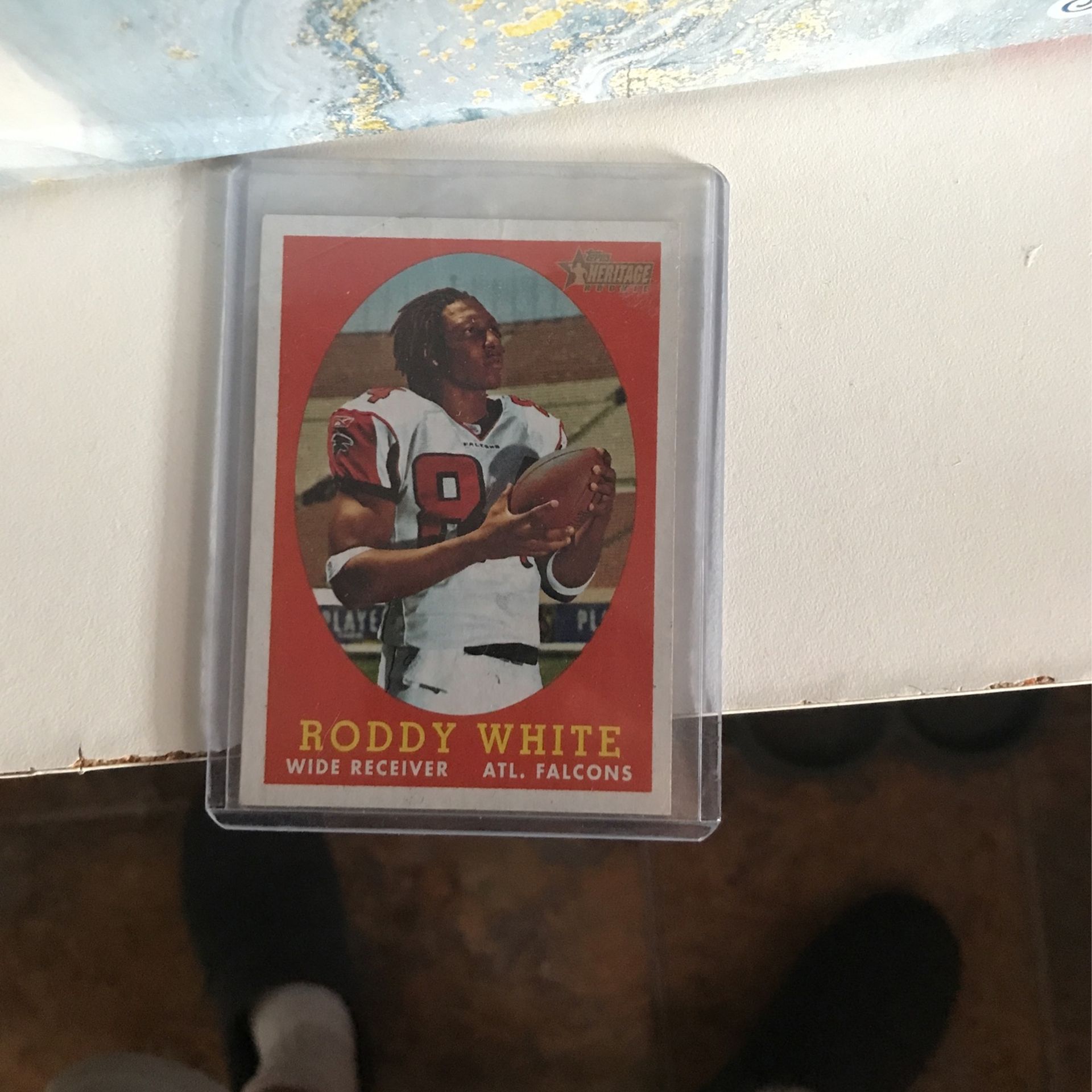 Roddy White Rookie Card