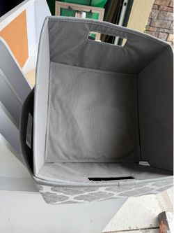 fabric storage cubes