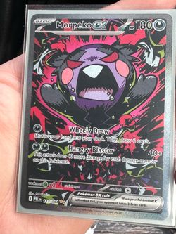 Morpeko ex sir pitch black Pokemon