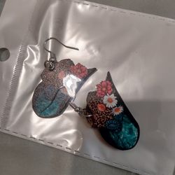 Cowboy Hat And Boots Earrings 