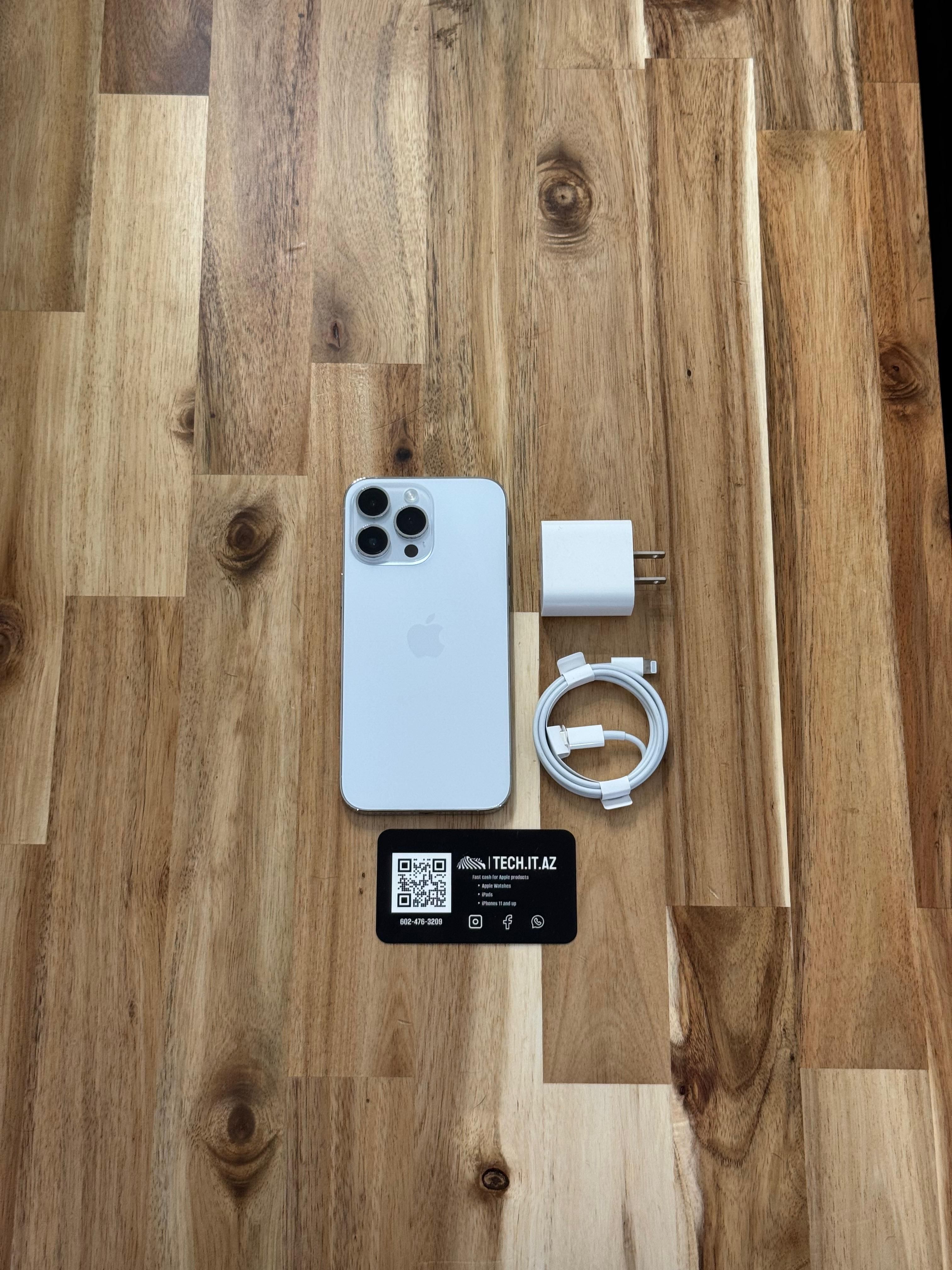 📱 iPhone 14 Pro Max | 256GB | White | Cricket Only | Hablo Español 