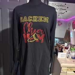 Sachem Cheer mom’s shirt