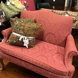 Coral , Removable Cushion