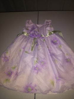 Fancy pink toddler dress size 4