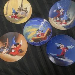Disney Mickey Collectible Plates