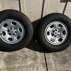 4x 15” Nissan Frontier Rims N Tires 