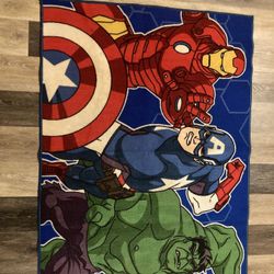 Marvel Rug and Wall Art