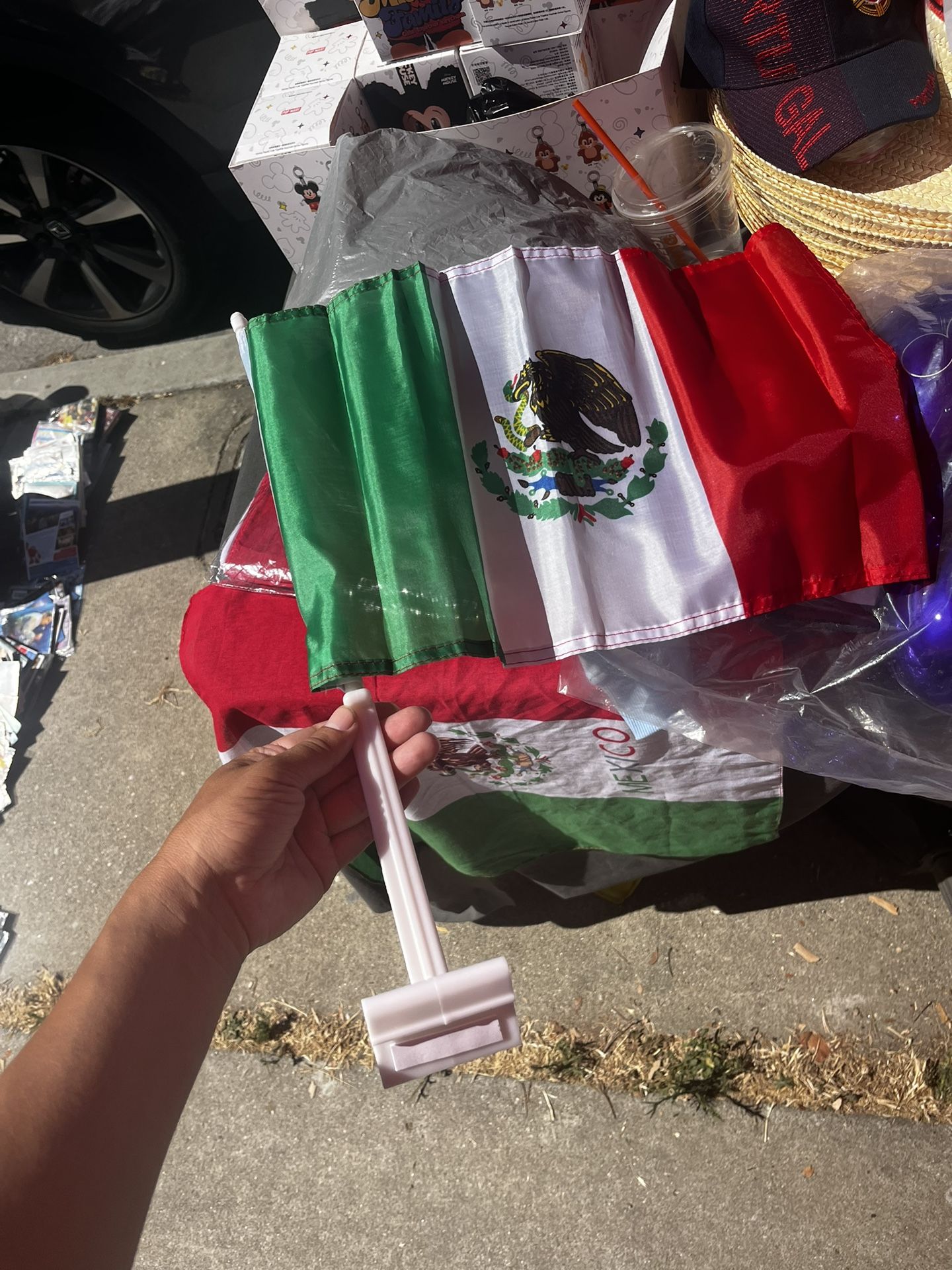 Mexico Flag For Window