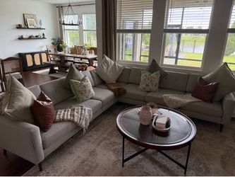 7 Seater Sectional Couch from Burrow
