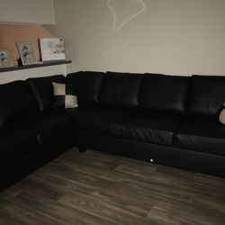 Black Sectional Couch
