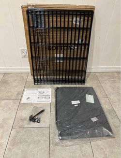 Tall Puppy Playpen / Pet Fence w/ Bottom Pad